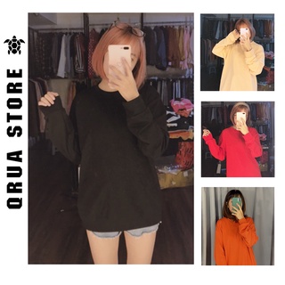 Áo sweatshirt da cá size ghi phần ghi chú
