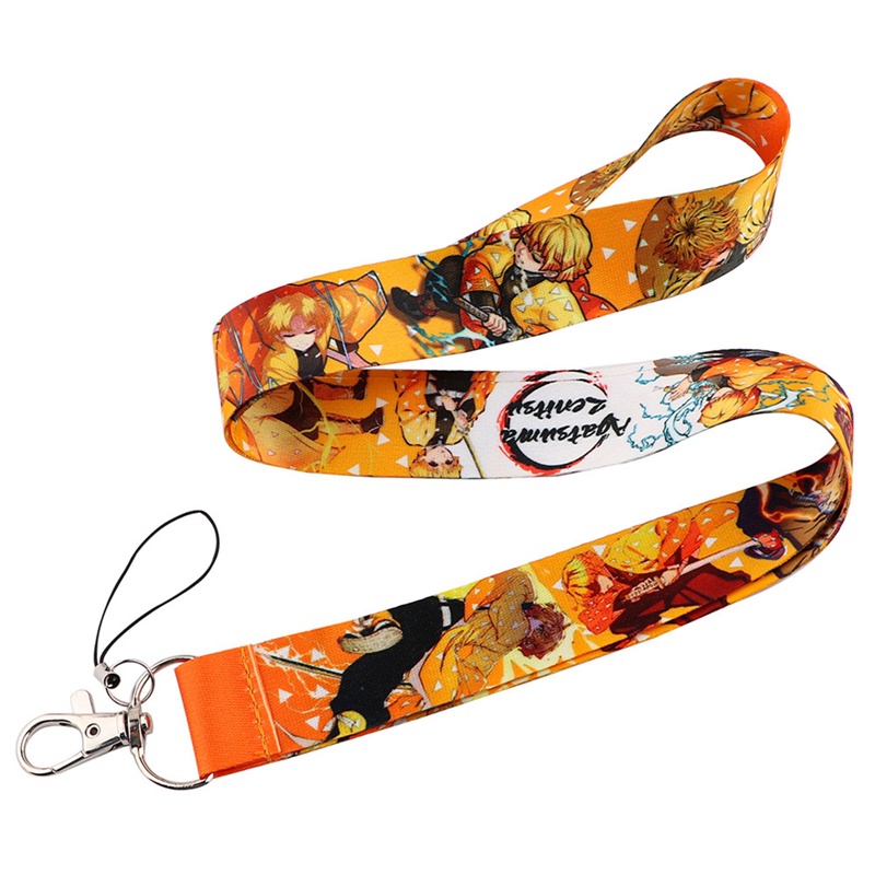 Dây Đeo Điện Thoại / Chìa Khóa In Hình anime kimetsu no yaiba demon slayer Thời Trang Cho Nam Và Nữ