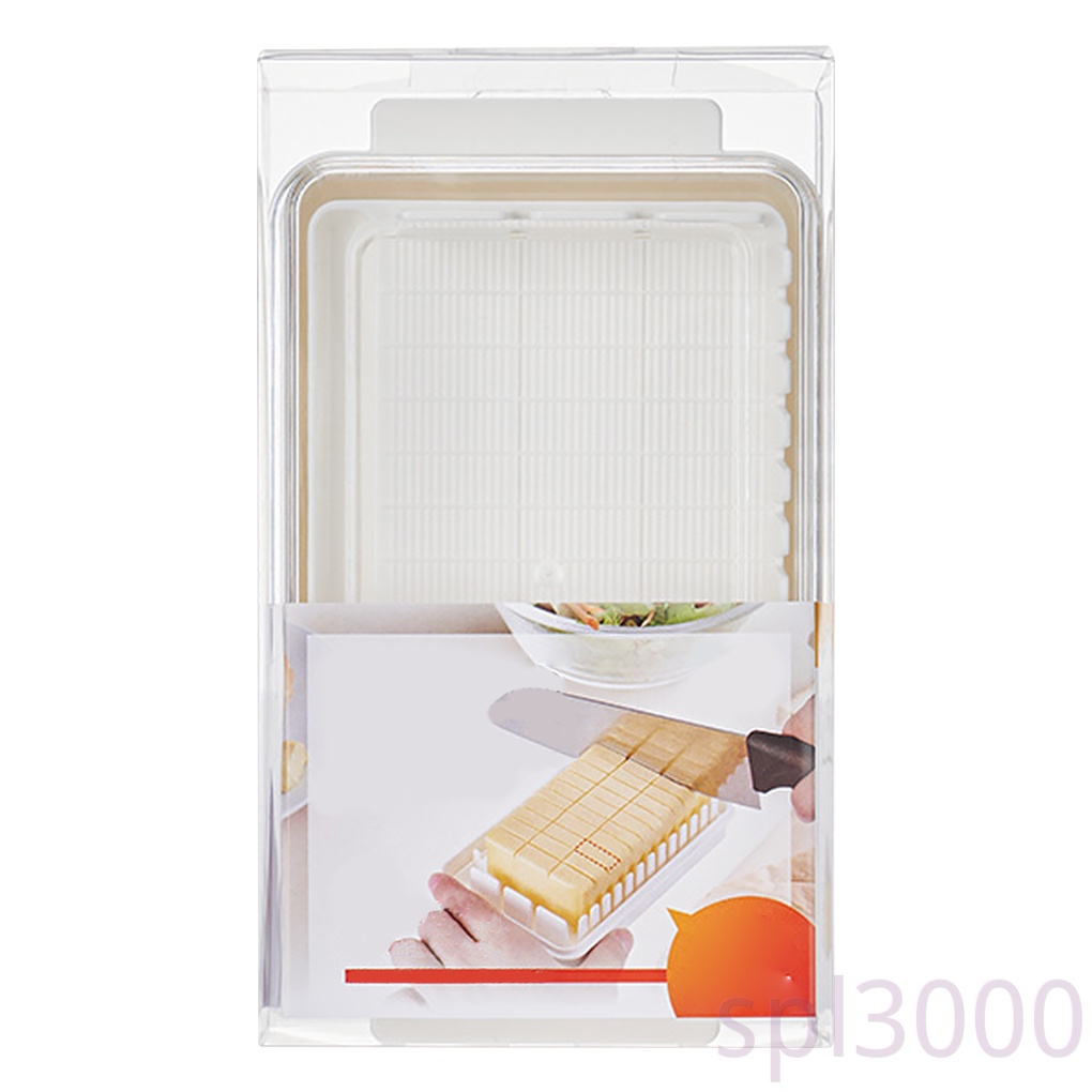 Hộp đựng bơ bằng nhựa chống bụi có nắp đậy tiện dụng