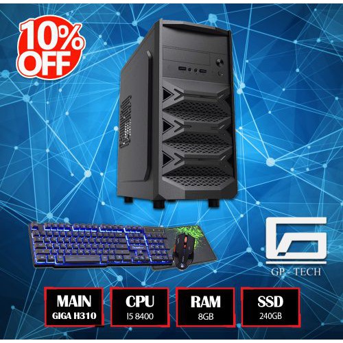 Máy bộ văn phòng VIP GIGA H310 / i5 8400 / RAM 8GB / SSD 240GB | BigBuy360 - bigbuy360.vn