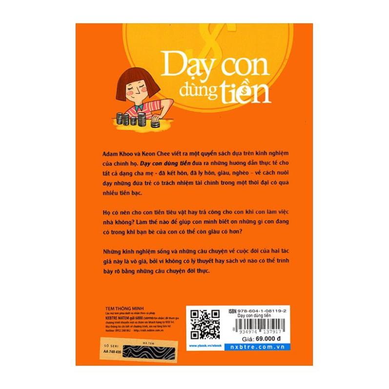 Sách - Dạy Con Dùng Tiền - NXB trẻ