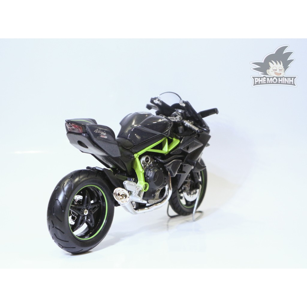 XE MÔ HÌNH MOTO KAWASAKI [ FREESHIP ] NINJA H2R TỈ LỆ 1:12 - MAISTO