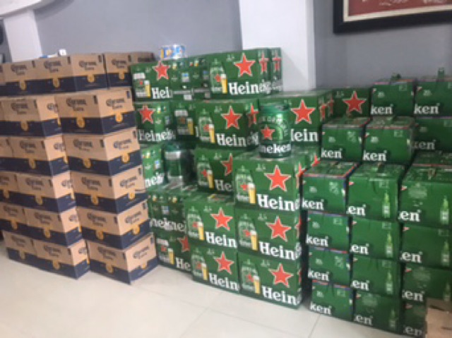 Thùng 2 bom Heineken 5 lít mẫu 2021