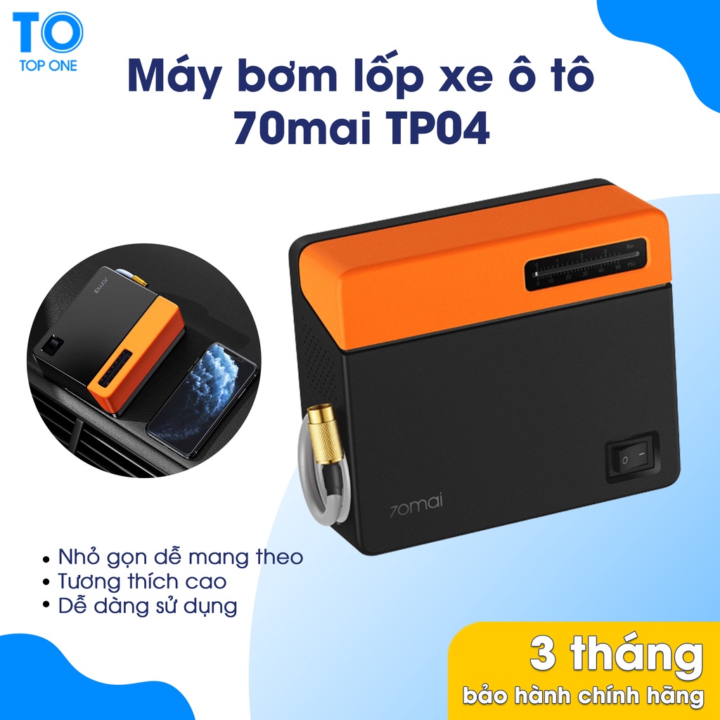 Máy bơm lốp xe ô tô 70mai TP04