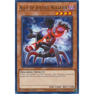 Thẻ Bài YuGiOh Ally of Justice Nullfier - HAC1-EN080 - Common 1st Edition
