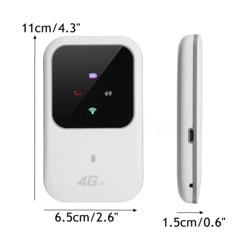 Thiết Bị Phát Wifi Di Động 4G LTE 100Mbps Hỗ Trợ SIM 2 4G