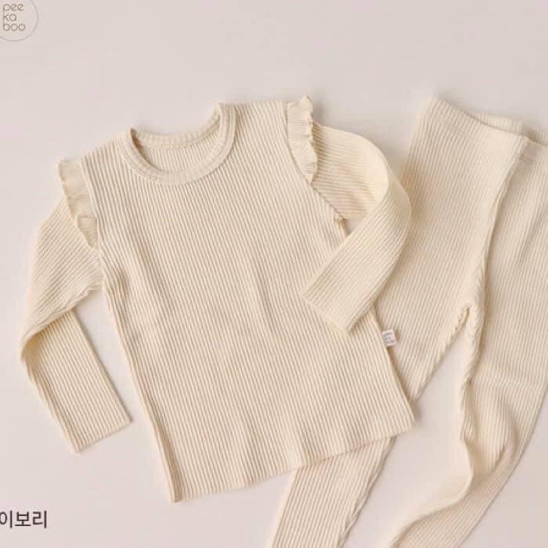 SET 2 BỘ LEN TĂM KEM-HỒNG HÀNG XUẤT XỊN
