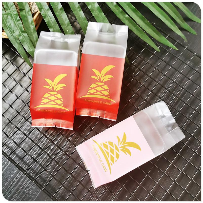 Set 50 túi đựng bánh dứa 13*4.5cm
