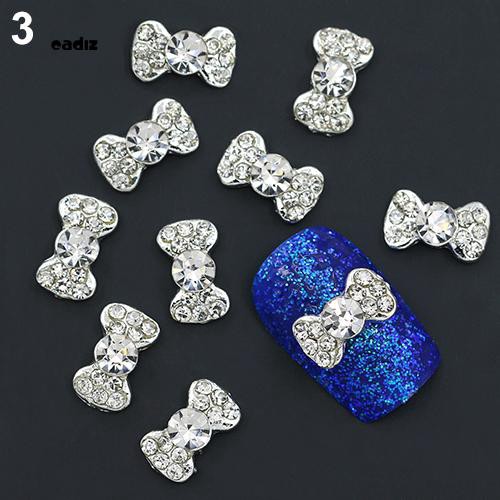 Set 10 miếng dán trang trí móng với thiết kế ấn tượng