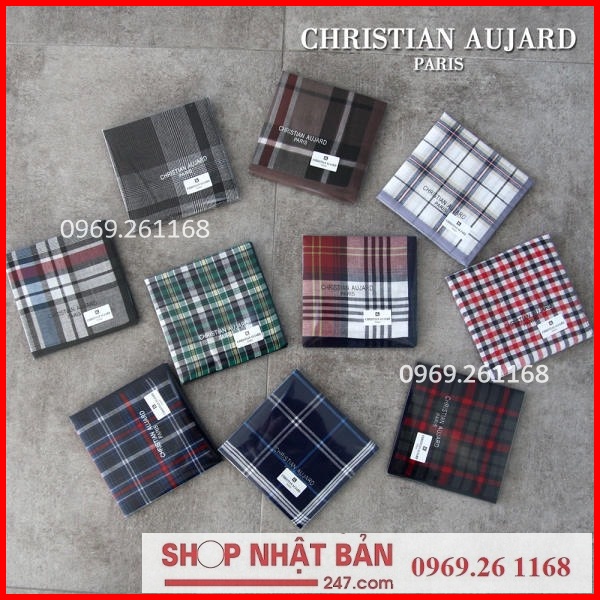 Khăn mùi xoa nam / khăn tay nam cao cấp Hàn Quốc