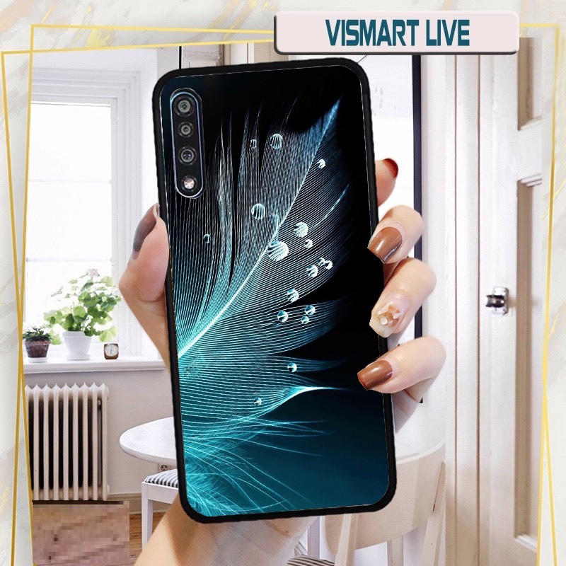 Ốp lưng Vsmart Live / Joy 3 / Active 3 / Joy 1+ / Bee 3 / Star / Joy 2+ họa tiết Lông vũ phủ bóng cao cấp