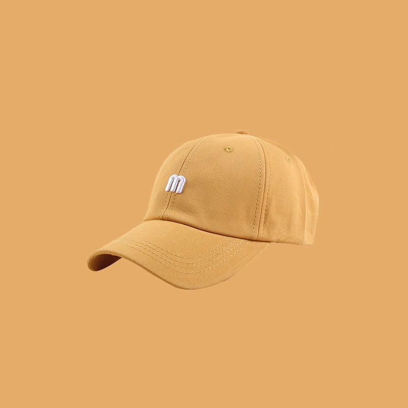 Mũ lưỡi trai thêu họa tiết chữ cái phong cách đơn giản cá tính thời trang