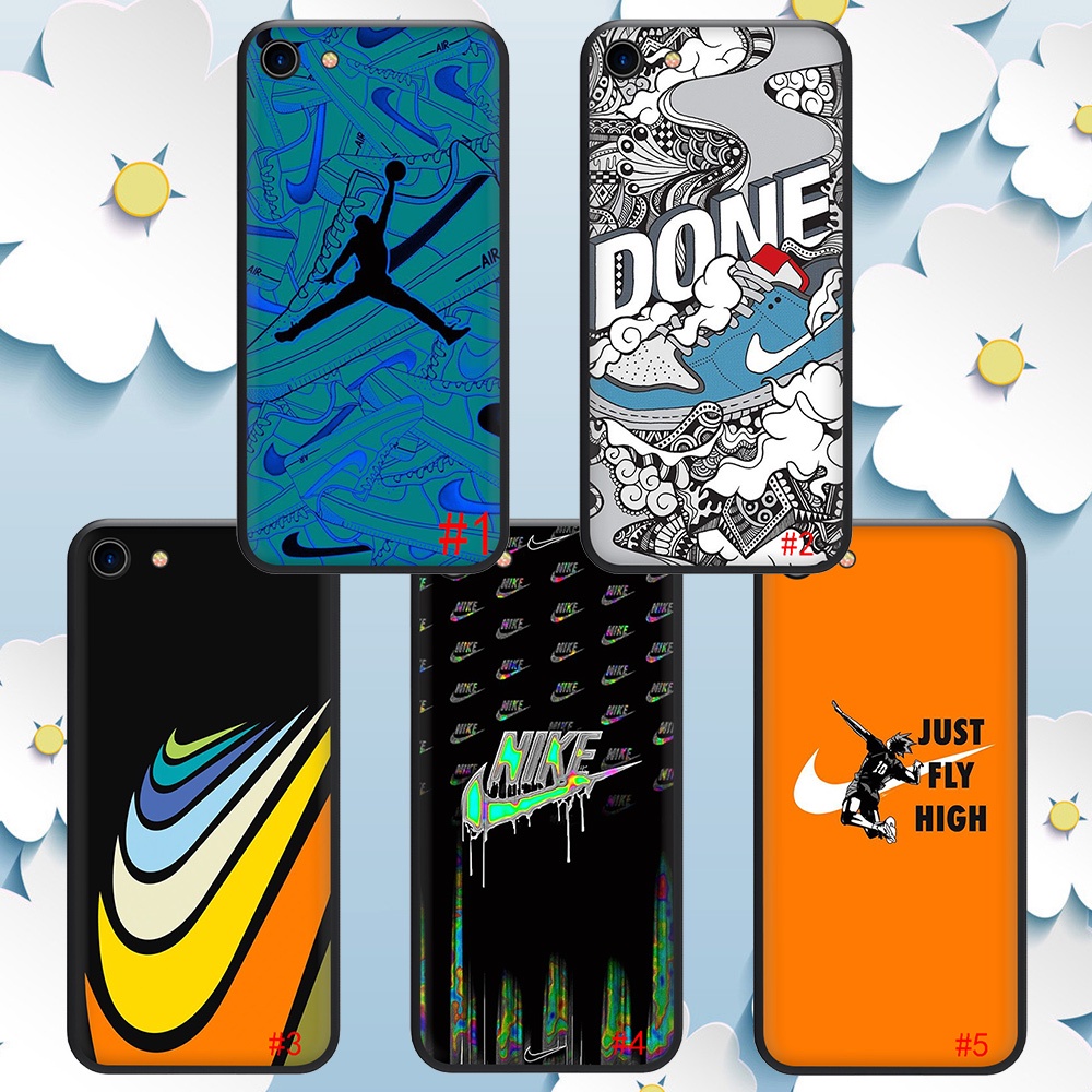 Ốp điện thoại mềm hình logo Nike LL65 cho Realme C11 C12 C15 C17 C20 C21 C25 C3 C2