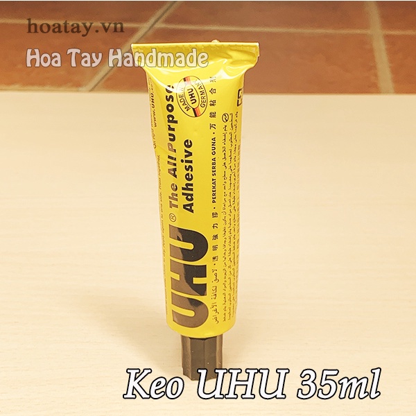 Keo Dán Thủ Công - Keo Silicone và Keo uhu dán đa năng - CS001- Hoa Tay Handmade