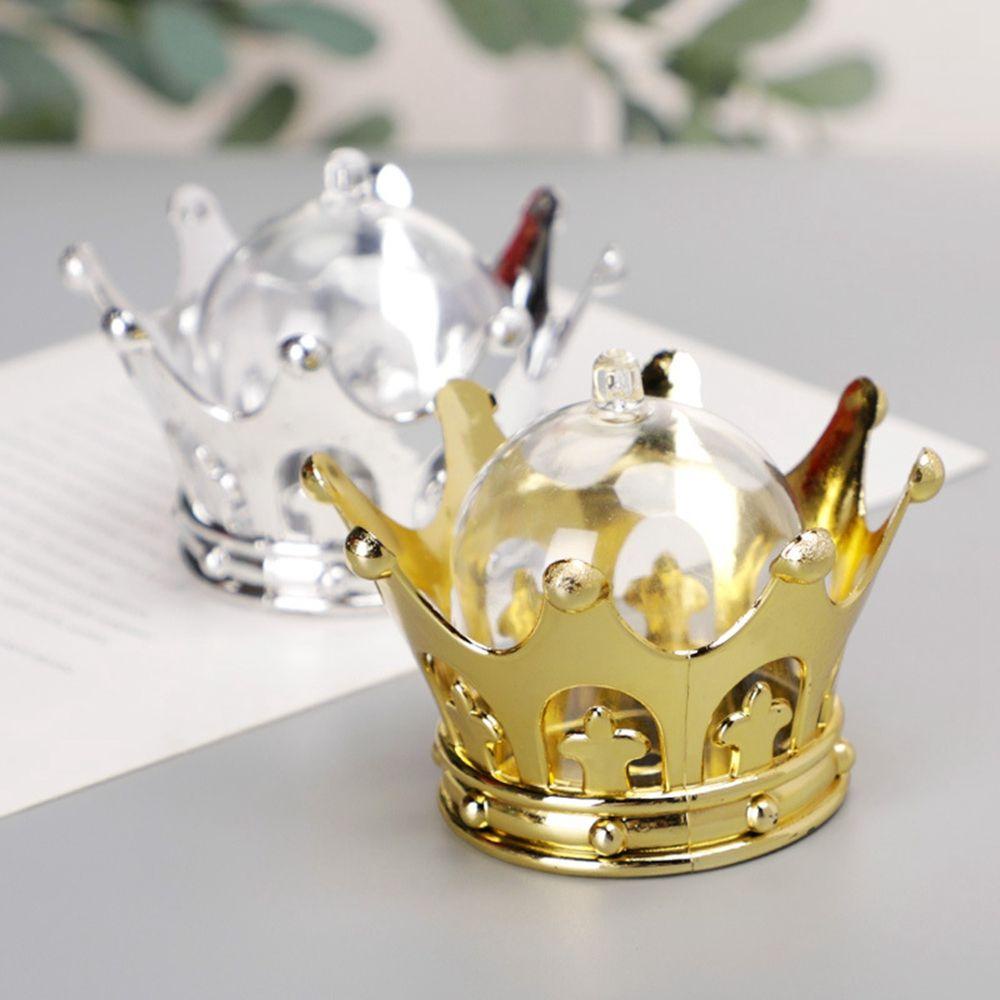 Hộp Kẹo Elsworth Bán Nguyệt|Set 12 Khay Đựng Bánh Kẹo / Món Tráng Miệng Hình Vương Miện 3D Trang Trí Tiệc