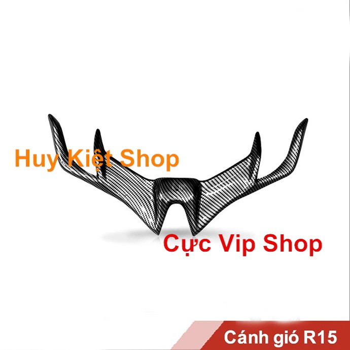 Cánh Gió Trước Carbon Cho Xe Yamaha R15 V2 V3