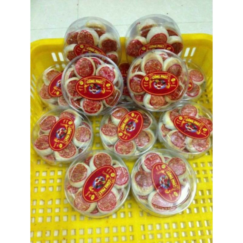 Hộp 10 bánh pía mini  ko trứng siêu ngon