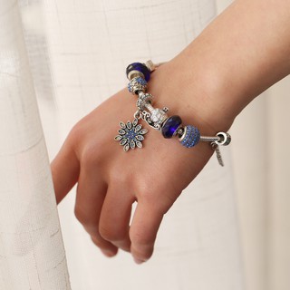 VÒNG TAY CHARM PHA LÊ XANH BIỂN