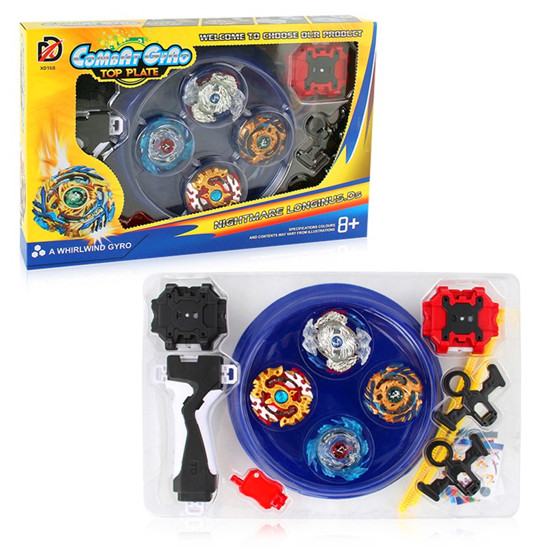 Con quay đồ chơi 4 trong 1 Beyblade