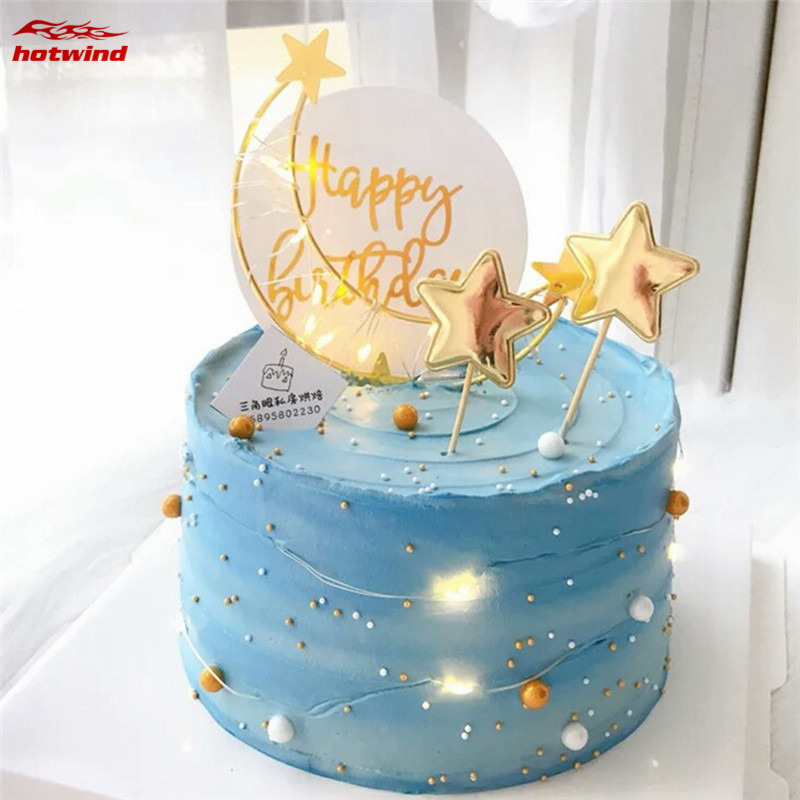HW Set 5 Que Cắm Trang Trí Bánh Sinh Nhật Dễ Thương