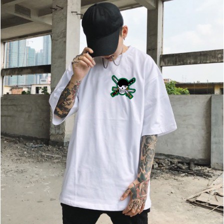 Áo thun 360 form rộng nam nữ áo thun tay lỡ unisex SIÊU CHẤT ZORO ONEPICE - tee phông oversize streetwear basic