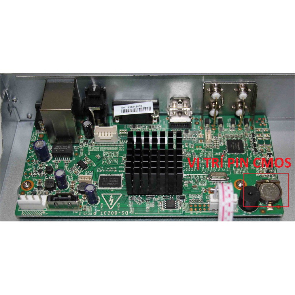 Pin Cmos cho đầu ghi hình camera