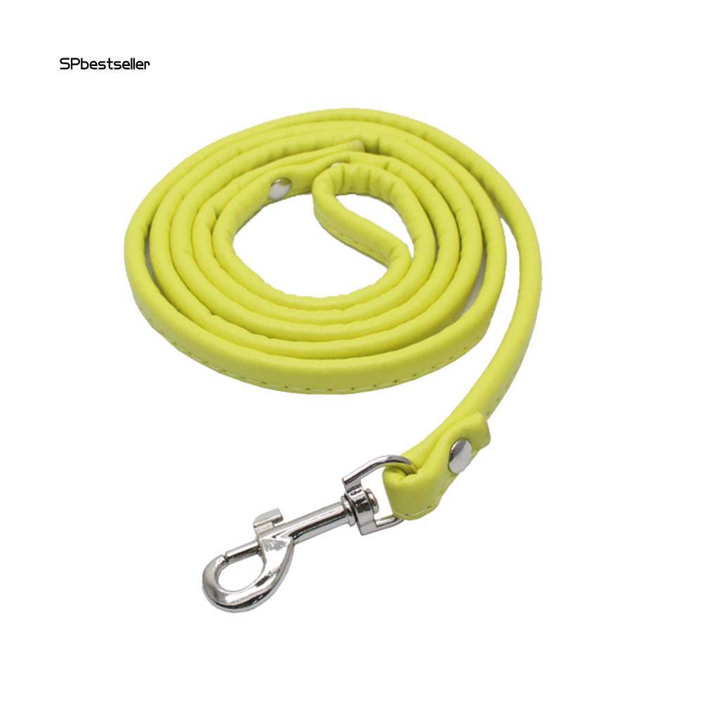 Dây dẫn thú cưng đi dạo chất liệu giả da chất lượng cao