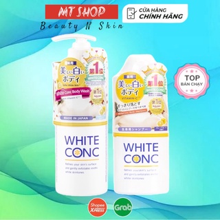 ( Bill Nhật ) Sữa Tắm Trắng Da Toàn Thân White ConC Body 360ml Nhật Bản
