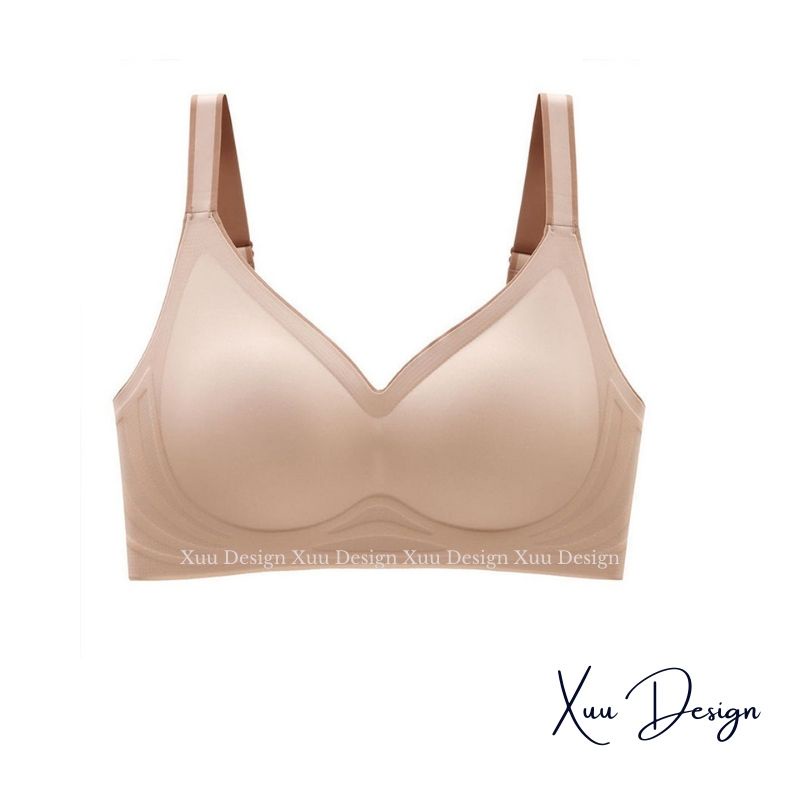 Áo ngực nữ XUU áo lót nữ nâng ngực Đúc Su, không gọng đệm mỏng siêu mát tôn vòng 1 quyến rũ - AV10