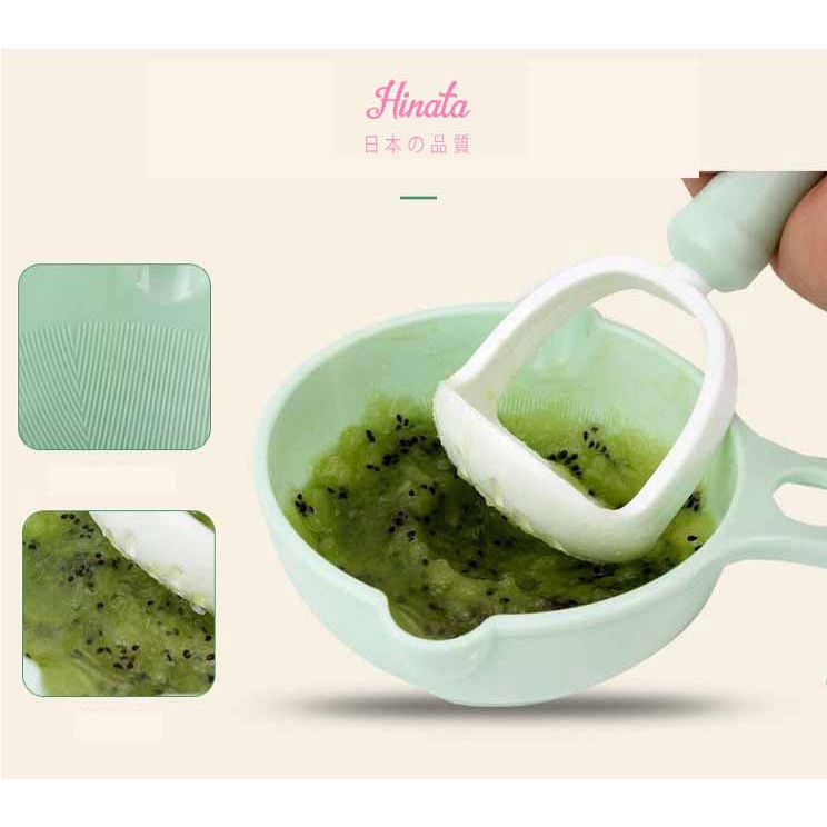 Bộ chế biến ăn dặm cho bé HINATA - 9 chi tiết CX02