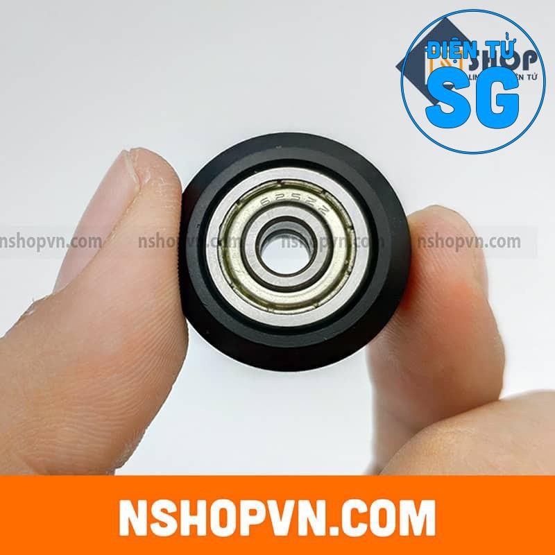 Con lăn nhôm định hình trục 5mm - OFHK