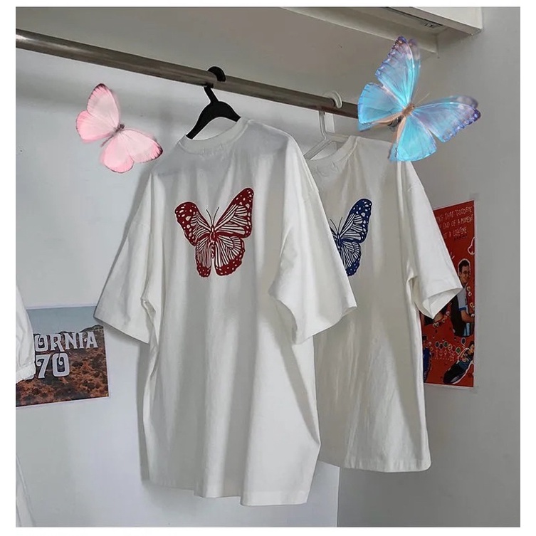 Áo Thun Tay Lỡ Form Rộng Nam Nữ Unisex Ulzzang