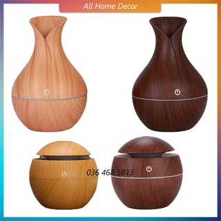 Máy khuếch tán, máy xông Tinh dầu giả gỗ giá rẻ các loại