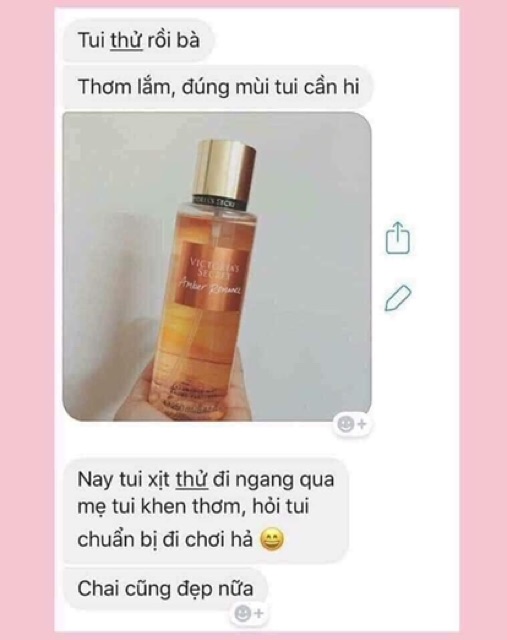 . Xịt Thơm Body VICTORIA SECRET