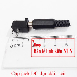 Jack cắm DC đực/cái 5.5x2.1mm