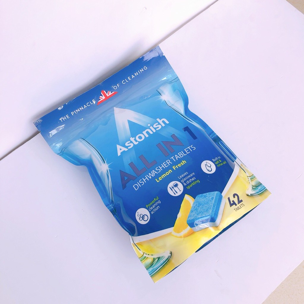 Viên rửa chén bát all in 1 Astonish C2170 - 42 viên