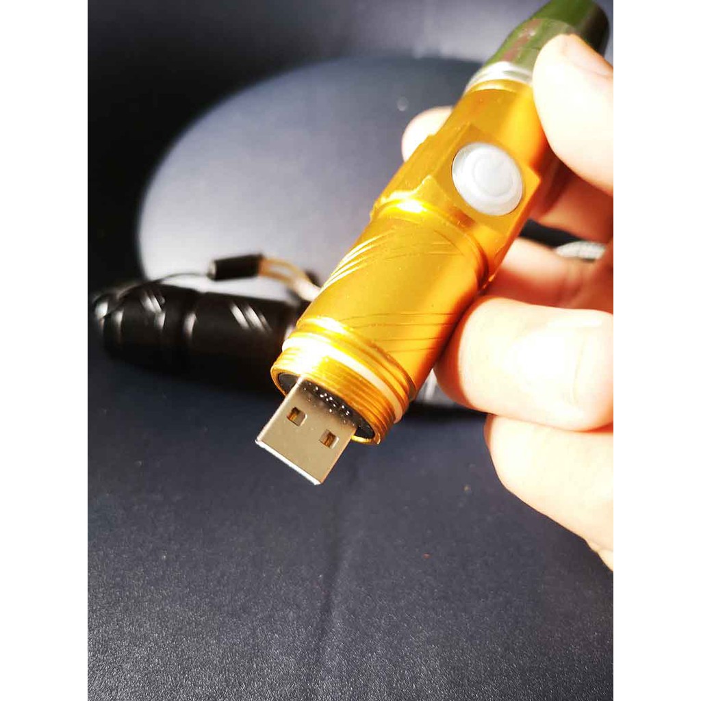 Đèn UV tím Soi Giấy Tờ Tiền Giả Cho Tiệm Cầm Đồ Sạc USB Vỏ Vàng Chính hãng giá rẻ