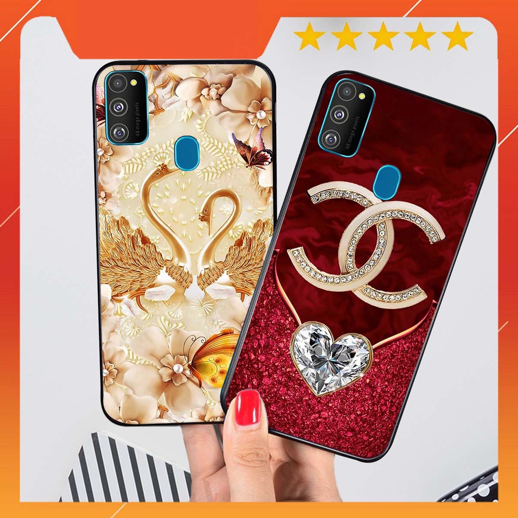 Ốp lưng Samsung M30S in hình hoa xinh xắn, hiện đại , thời trang ,phong cách