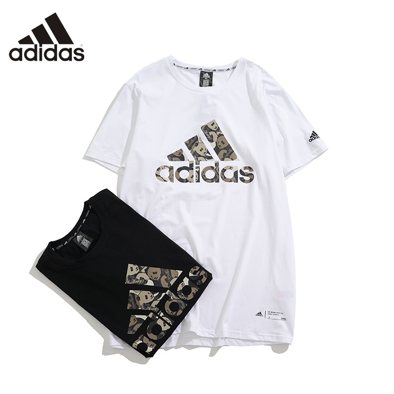 Áo Thun Adidas 100% In Hình Gấu Trúc Dáng Rộng Dễ Phối Đồ Thời Trang Mùa Hè Cho Nam Và Nữ !