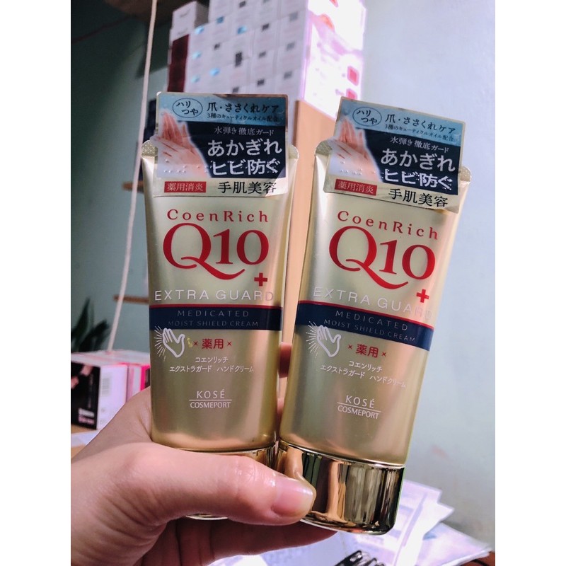 Kem dưỡng da tay Kose Coenrich Q10 Whitening Hand Cream