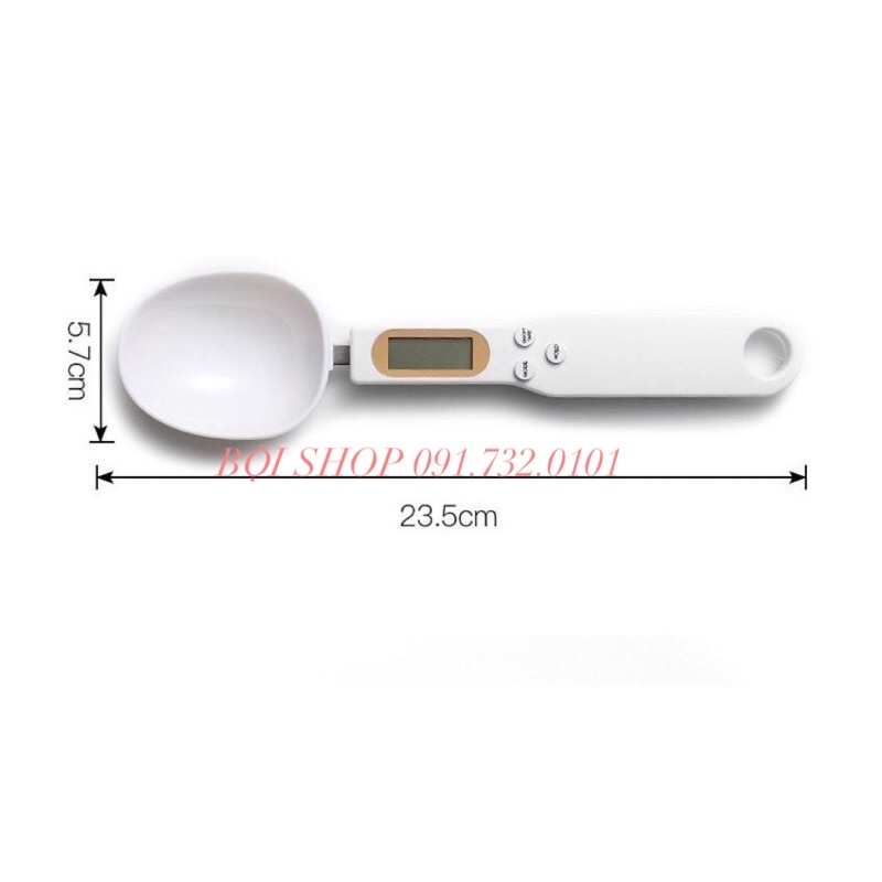 HCM-THÌA MUỖNG CÂN ĐO GIA VỊ ĐIỆN TỬ CHÍNH XÁC 0.1G-500G  DIỆU THƯ SHOP