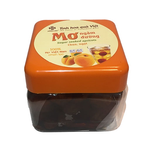 Nước Mơ ngâm đường Hồng Lam - Vị chua ngọt thơm - Hũ 650gr