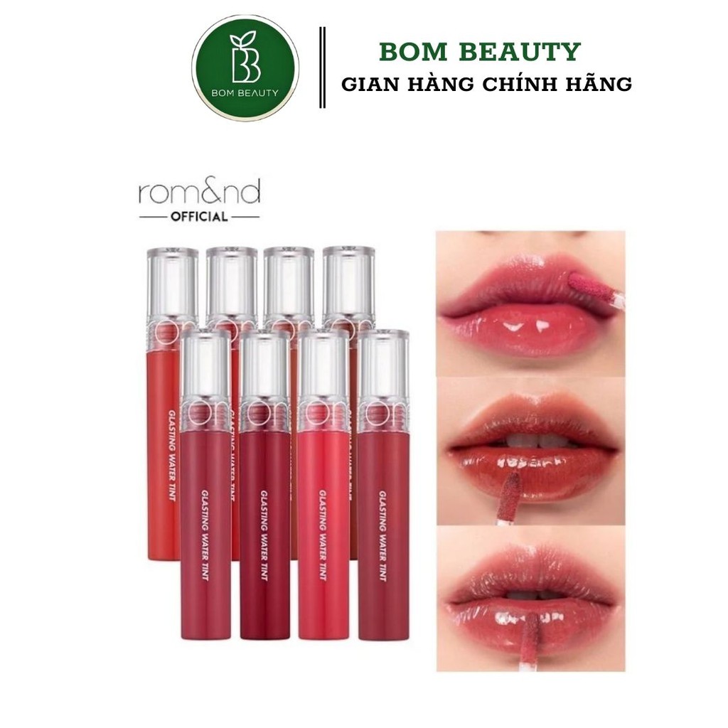 Son Tint Nước Siêu Lì, Lâu Trôi Romand Glasting Water Tint 4g