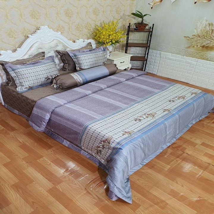 Bộ Drap giường họa tiết sang trọng