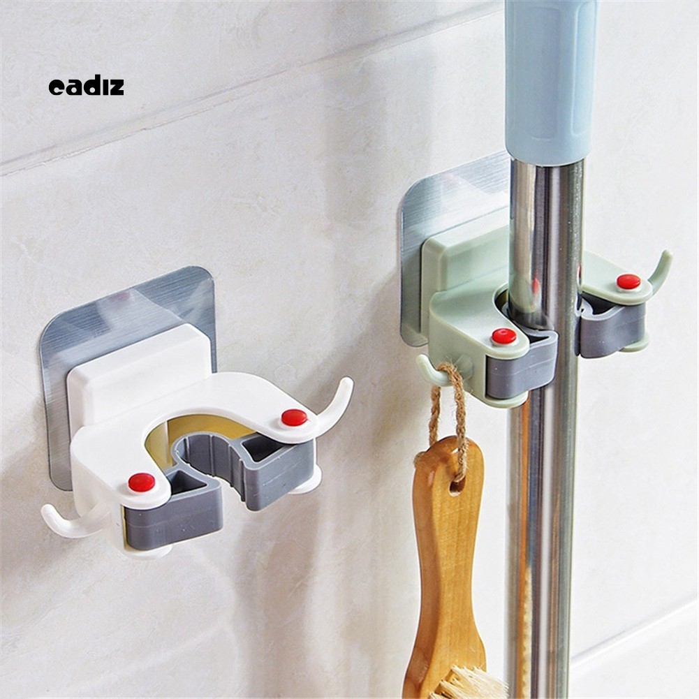 Giá Đỡ Chổi / Cây Lau Nhà Gắn Tường Tiện Dụng Cho Phòng Tắm / Nhà Bếp