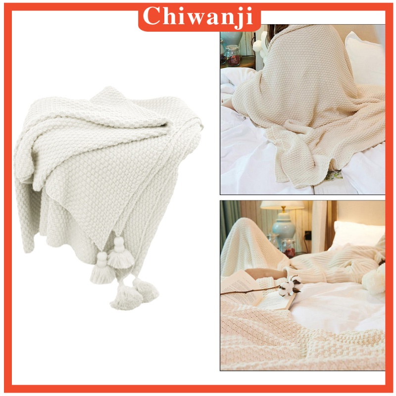 Chăn Mềm Giữ Ấm Trọng Lượng Nhẹ Thoải Mái Cho Ghế Sofa / Giường Ngủ / Văn Phòng