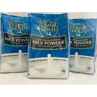 Sữa bột tươi Oceania Gold fullcream Nhập Khẩu từ Úc - giá 309k/túi 1kg