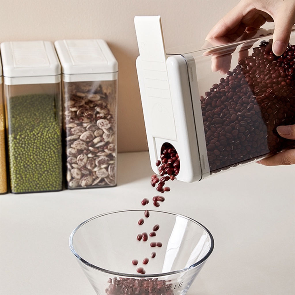 Hộp nhựa JUJIAJIA trong suốt đựng thực phẩm cỡ lớn 2.3L tiện dụng