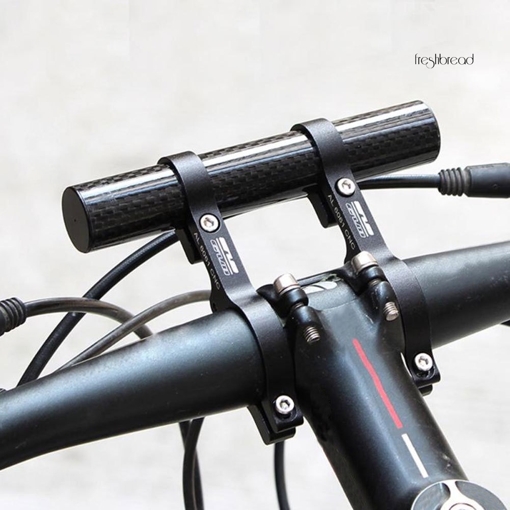 Giá đỡ đèn pha mở rộng gắn tay lái xe đạp