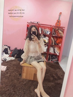 ÁO LƯỚI TIỂU THƯ KÈM LÓT